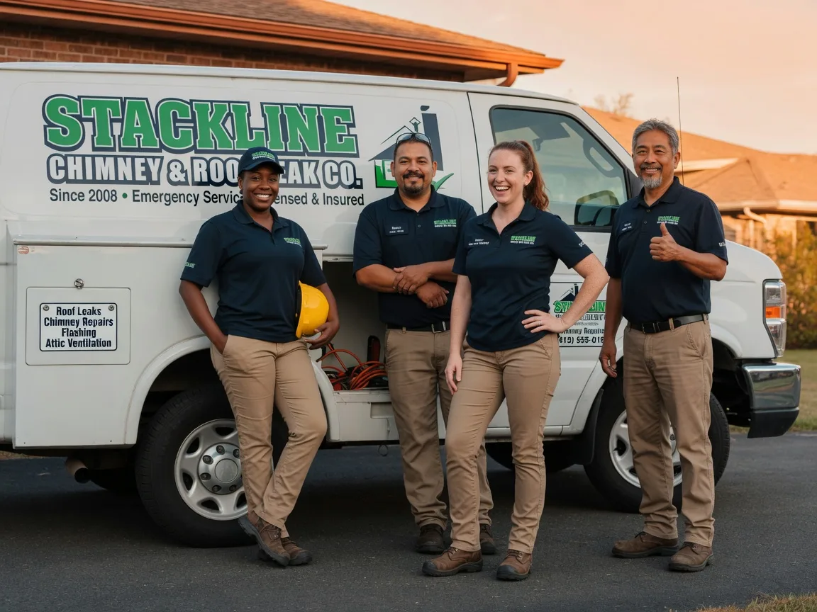 Chimney flashing repair company in Arcata, CA